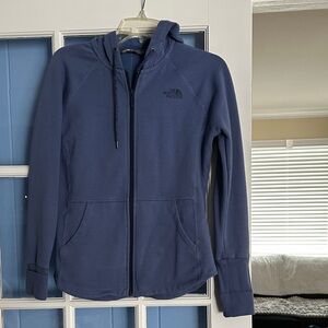 The North Face Navy Full-Zip Hoodie
